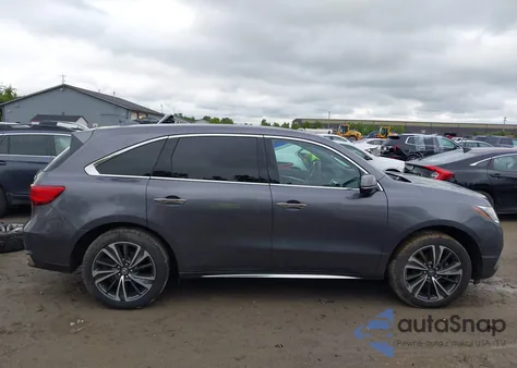 2020 Acura Mdx Technology Package из США, поврежденный, VIN 5J8YD4H52LL044522